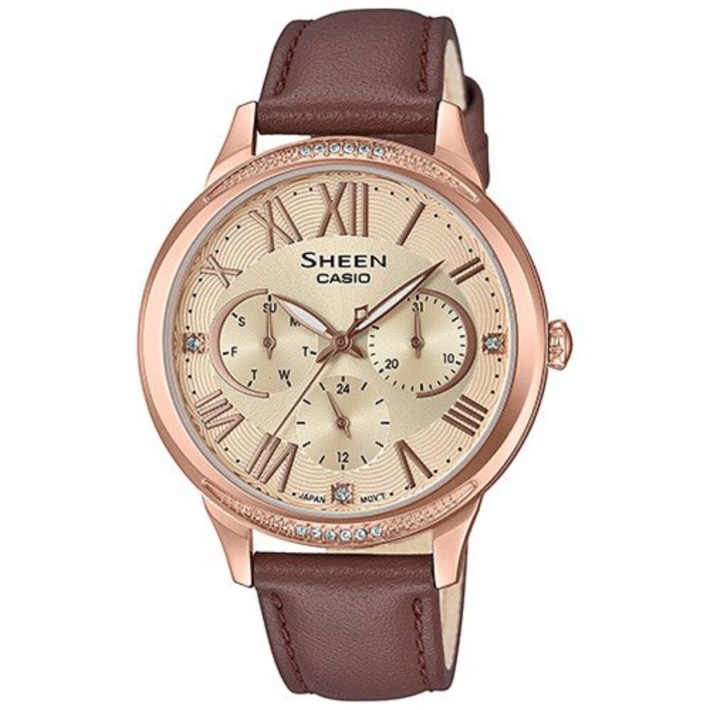 Casio 36mm Nữ SHE-3058PGL-9A