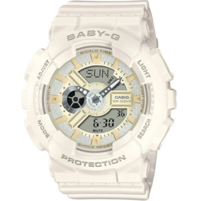 Đồng hồ Casio 43.4mm Nữ BA-110XWS-7ADR chính hãng Ảnh sản phẩm Casio 43.4mm Nữ BA-110XWS-7ADR
