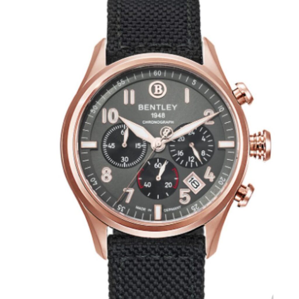 Bentley 43mm Nam BL1684-20RUB