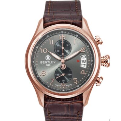 Bentley 43mm Nam BL1684-10RUD chính hãng Bentley 43mm Nam BL1684-10RUD