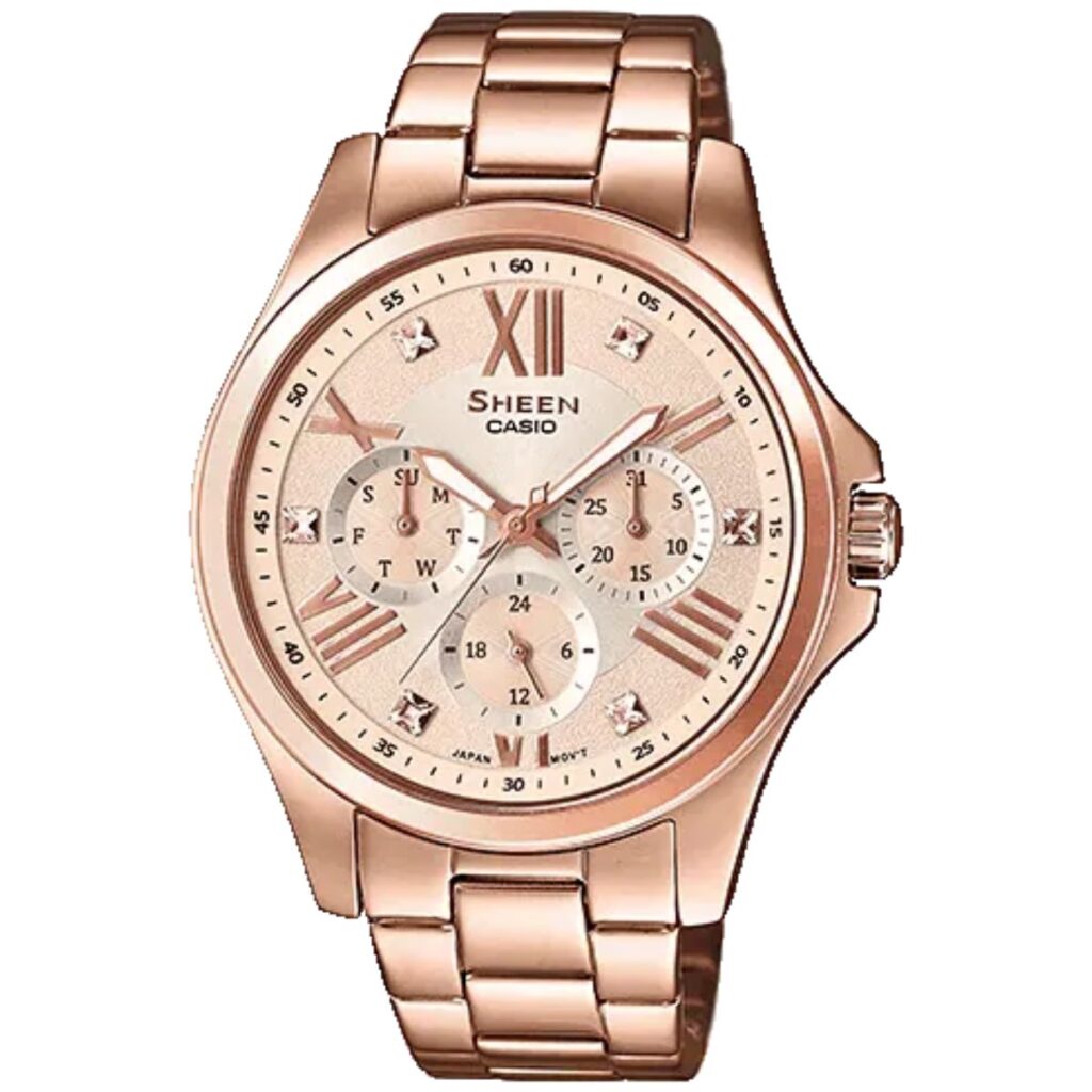 Casio 39.3mm Nữ SHE-3806PG-9A