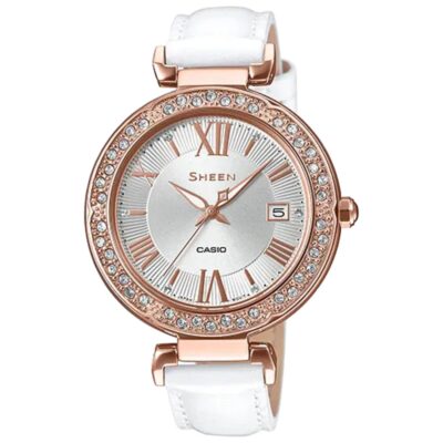Casio 36mm Nữ SHE-4057PGL-7AUDF chính hãng Casio 36mm Nữ SHE-4057PGL-7AUDF