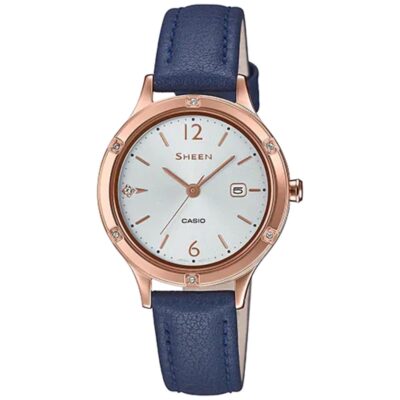 Casio 30mm Nữ SHE-4533PGL-7BUDF chính hãng Casio 30mm Nữ SHE-4533PGL-7BUDF