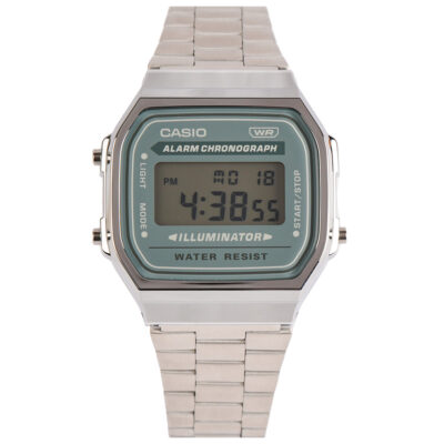 Đồng hồ Casio 38.6 × 36.3 mm Unisex A168WA-3AYDF chính hãng Ảnh sản phẩm Casio 38.6 × 36.3 mm Unisex A168WA-3AYDF