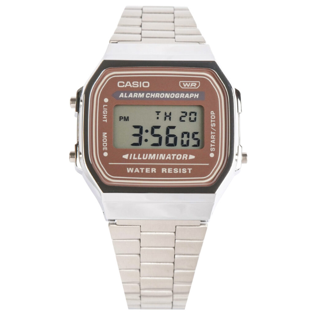 Casio 38.6 × 36.3 mm Unisex A168WA-5AYDF