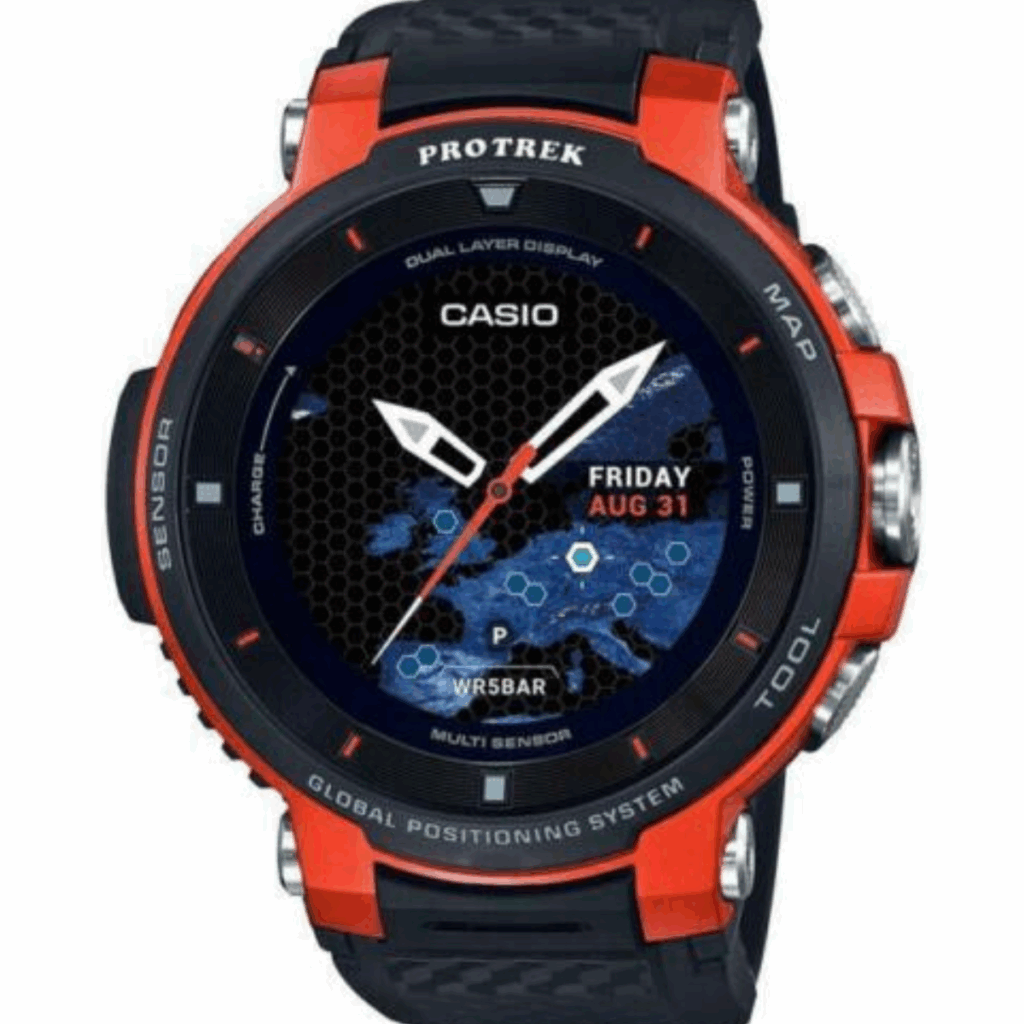 Casio 53.8mm Nam WSD-F30-RG