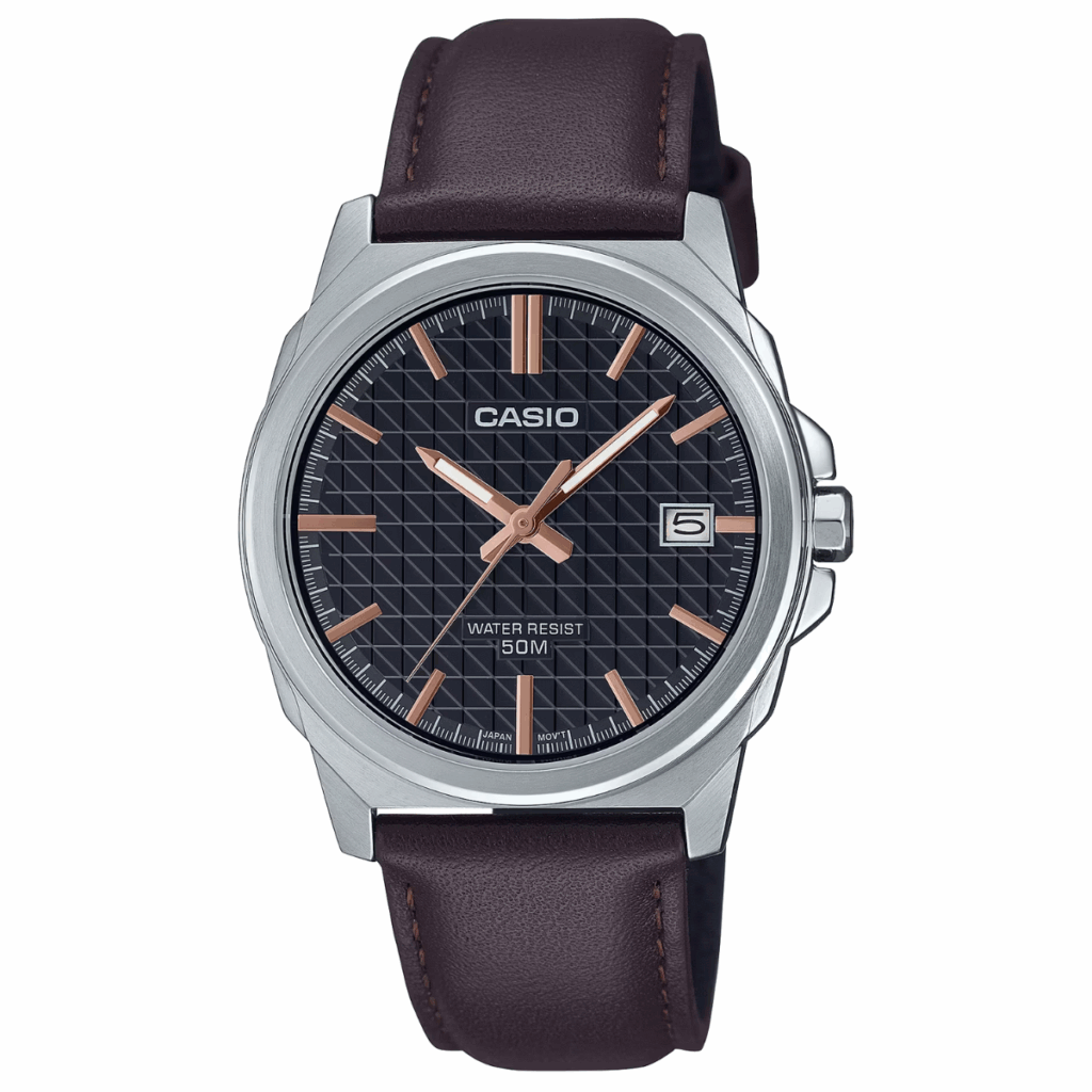 Casio 38.5mm Nam MTP-E720L-5AVDF