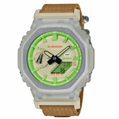Đồng hồ Casio 45.4mm Nam GA-2100HUF-5ADR chính hãng Ảnh sản phẩm Casio 45.4mm Nam GA-2100HUF-5ADR