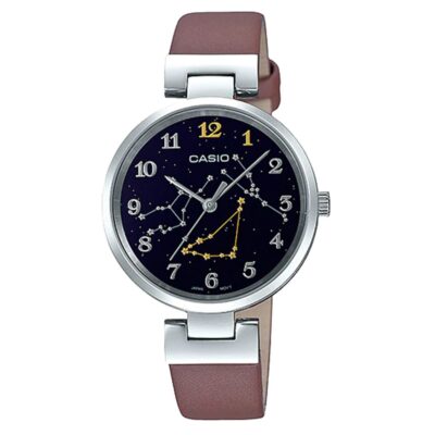 Casio 32mm Nữ LTP-E12L-5A2DR chính hãng Casio 32mm Nữ LTP-E12L-5A2DR