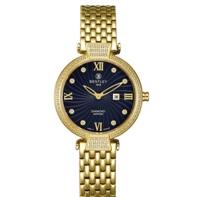 Bentley 33mm Nữ BL1867-202LKNI-S chính hãng Bentley 33mm Nữ BL1867-202LKNI-S