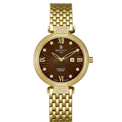 Đồng hồ Bentley 33mm Nữ BL1867-202LKDI-S chính hãng Ảnh sản phẩm Bentley 33mm Nữ BL1867-202LKDI-S