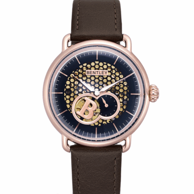 Bentley 42mm Nam BL1798-20RBD-R chính hãng Bentley 42mm Nam BL1798-20RBD-R