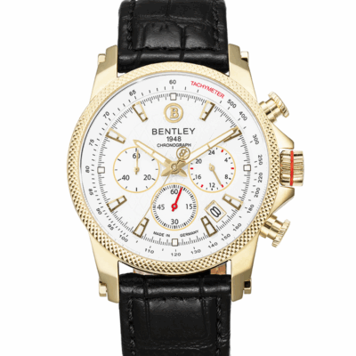 Bentley 43mm Nam BL1694-10KWB chính hãng Bentley 43mm Nam BL1694-10KWB
