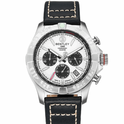 Bentley 43mm Nam BL1696-10WWB chính hãng Bentley 43mm Nam BL1696-10WWB