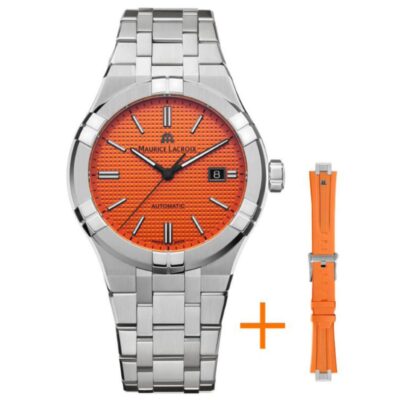 Maurice Lacroix 42mm Nam AI6008-SS00F-530-E chính hãng Maurice Lacroix 42mm Nam AI6008-SS00F-530-E