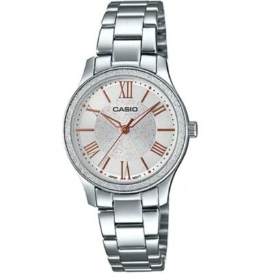 Đồng hồ Casio 34mm Nữ LTP-E164D-7ADF chính hãng Ảnh sản phẩm Casio 34mm Nữ LTP-E164D-7ADF