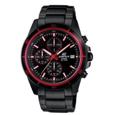 Đồng hồ Casio 48.5mm Nam EFR-526BK-1A4VUDF chính hãng Ảnh sản phẩm Casio 48.5mm Nam EFR-526BK-1A4VUDF