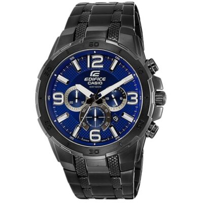 Đồng hồ Casio 49mm Nam EFR-538BK-2AVUDF chính hãng Ảnh sản phẩm Casio 49mm Nam EFR-538BK-2AVUDF
