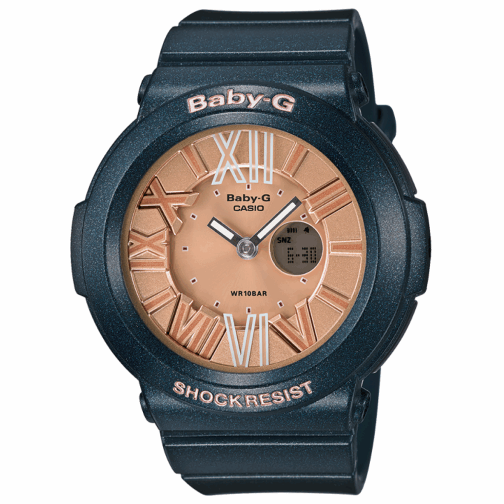 Casio 43mm Nữ BGA-161-3BDR