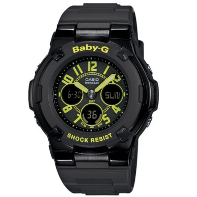 Đồng hồ Casio 39.8mm Nữ BGA-117-1B3DR chính hãng Ảnh sản phẩm Casio 39.8mm Nữ BGA-117-1B3DR