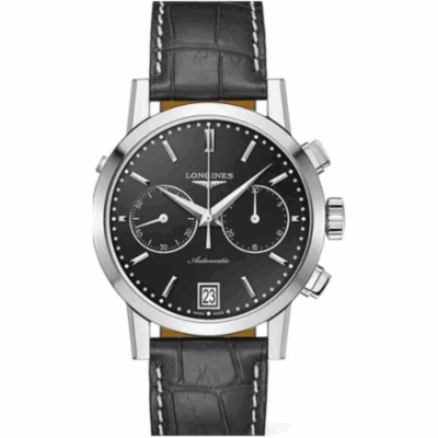 Đồng hồ Longines 42mm Nam L4.829.4.52.0 chính hãng Ảnh sản phẩm Longines 42mm Nam L4.829.4.52.0