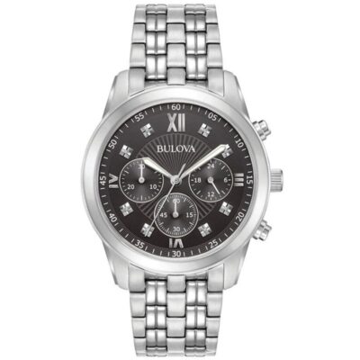 Đồng hồ Bulova 40mm Nam 96D136 chính hãng Ảnh sản phẩm Bulova 40mm Nam 96D136