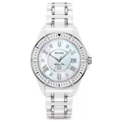 Đồng hồ Bulova 37mm Nữ 98P172 chính hãng Ảnh sản phẩm Bulova 37mm Nữ 98P172