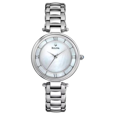 Đồng hồ Bulova 29mm Nữ 96L185 chính hãng Ảnh sản phẩm Bulova 29mm Nữ 96L185