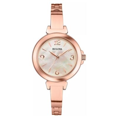 Đồng hồ Bulova 30mm Nữ 97L137 chính hãng Ảnh sản phẩm Bulova 30mm Nữ 97L137