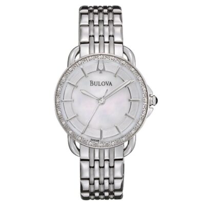 Đồng hồ Bulova 30mm Nữ 96R146 chính hãng Ảnh sản phẩm Bulova 30mm Nữ 96R146