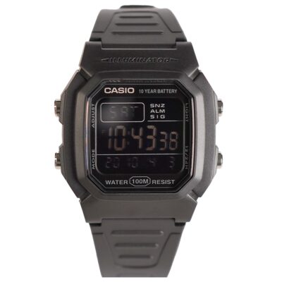 Đồng hồ Casio 37mm Nam W-800H-1BVDF chính hãng Ảnh sản phẩm Casio 37mm Nam W-800H-1BVDF