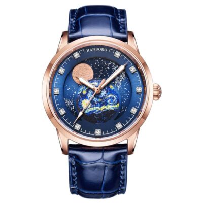 Đồng hồ Hanboro 42mm Nam HBR-88934 chính hãng Ảnh sản phẩm Hanboro 42mm Nam HBR-88934