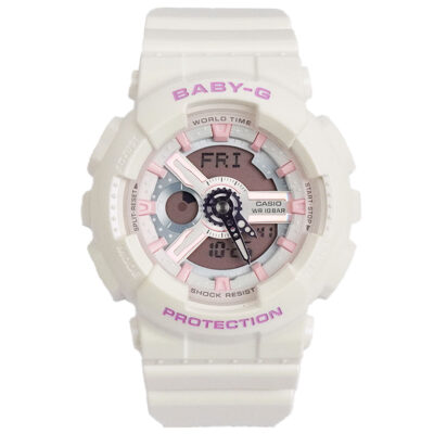 Đồng hồ Casio 43.4mm Nữ BA-110FH-7ADR chính hãng Ảnh sản phẩm Casio 43.4mm Nữ BA-110FH-7ADR