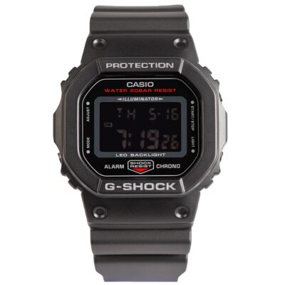 Đồng hồ Casio 48.9 × 42.8 mm Nam DW-5600UHR-1DR chính hãng Ảnh sản phẩm Casio 48.9 × 42.8 mm Nam DW-5600UHR-1DR