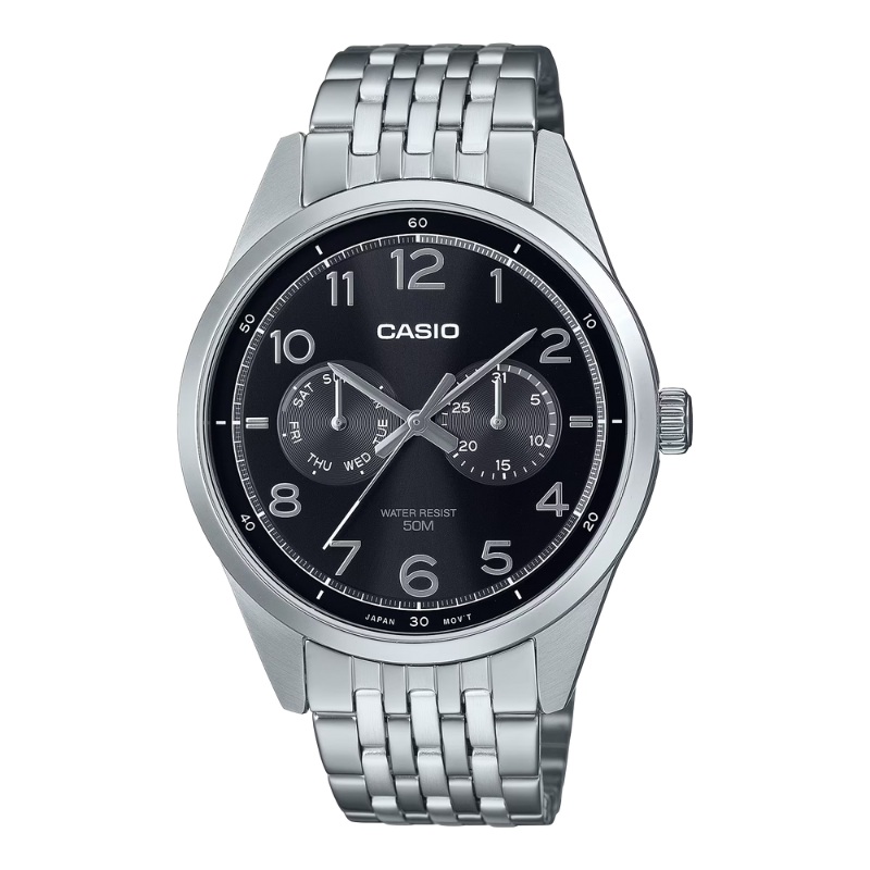 Casio 43.4mm Nam MTP-E340D-1AVDF