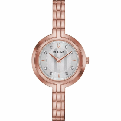 Đồng hồ Bulova 30 mm Nữ 97P145 chính hãng Ảnh sản phẩm Bulova 30 mm Nữ 97P145