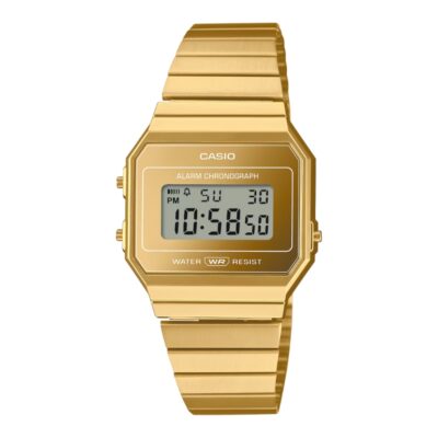 Casio 37.4 × 35.5 mm Unisex A700WEVG-9ADF chính hãng Casio 37.4 × 35.5 mm Unisex A700WEVG-9ADF