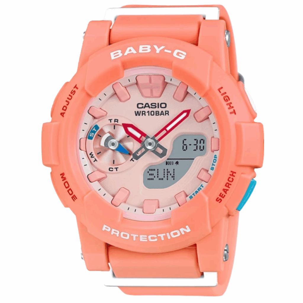 Casio 44mm Nữ BGA-185-4ADR
