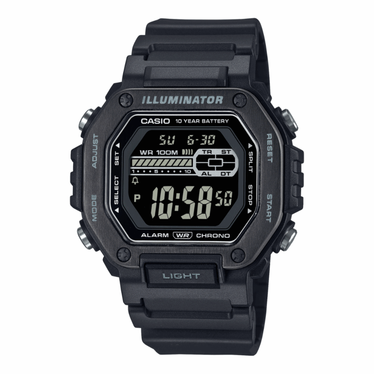 Casio 50.8 mm x 47.2 mm Nam MWD-110HB-1BVDF