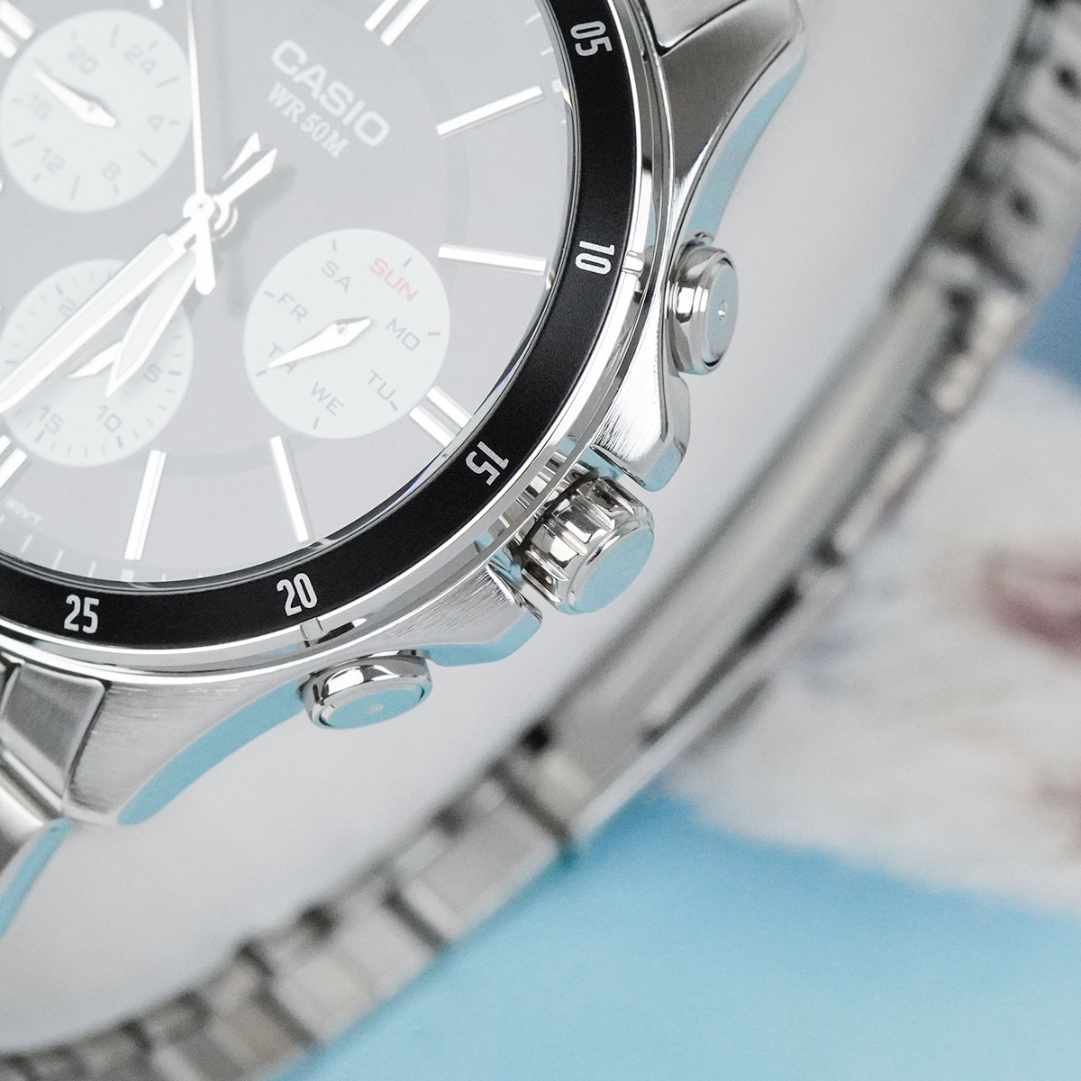 CASIO Enticer Series MTP-1370D-7A1 Orologio da Polso Uomo Quarzo