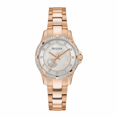 Đồng hồ Bulova 31.5mm Nữ 98L303 chính hãng Ảnh sản phẩm Bulova 31.5mm Nữ 98L303