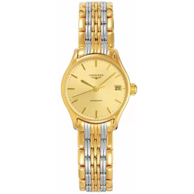 Longines 25mm Nữ L4.360.2.32.7 chính hãng Longines 25mm Nữ L4.360.2.32.7
