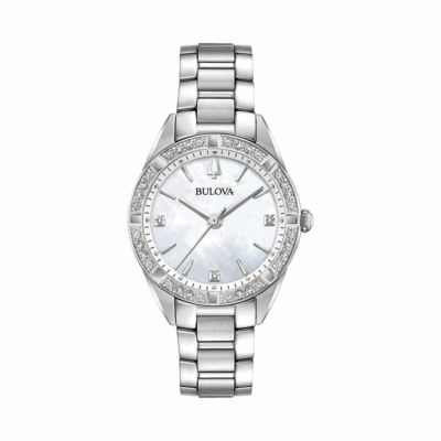 Đồng hồ Bulova 32mm Nữ 96R228 chính hãng Ảnh sản phẩm Bulova 32mm Nữ 96R228