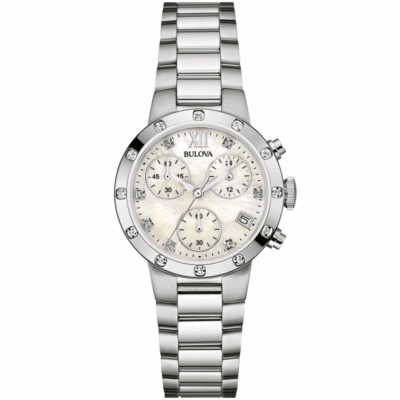 Đồng hồ Bulova 30mm Nữ 96W202 chính hãng Ảnh sản phẩm Bulova 30mm Nữ 96W202