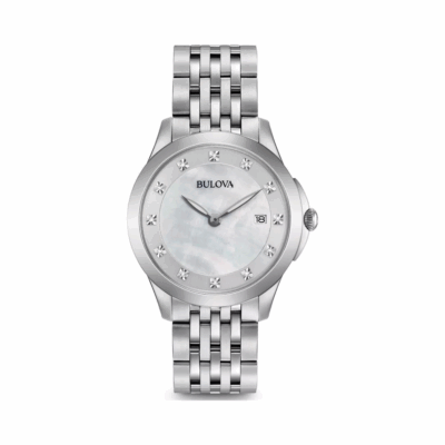 Đồng hồ Bulova 36mm Nữ 96P174 chính hãng Ảnh sản phẩm Bulova 36mm Nữ 96P174