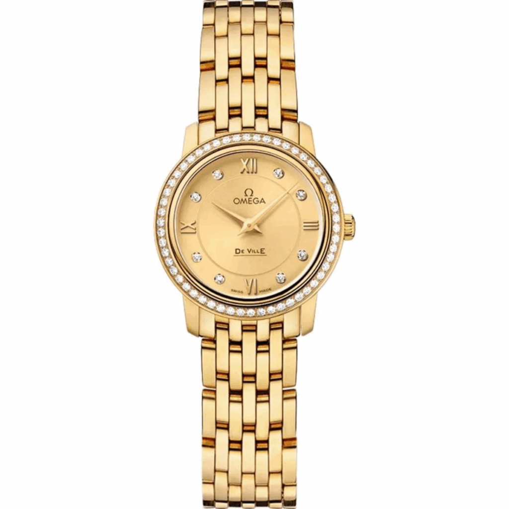 Omega 24.4mm Nữ 424.55.24.60.58.001