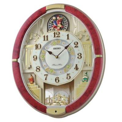 Đồng Hồ Treo Tường Seiko QXM612R chính hãng Đồng Hồ Treo Tường Seiko QXM612R