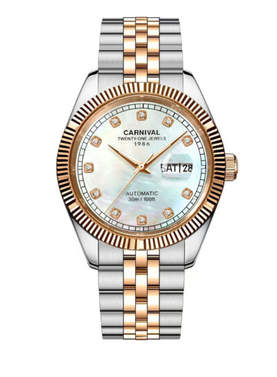 Carnival 41mm Nam 8131G-CH-TK chính hãng Carnival 41mm Nam 8131G-CH-TK