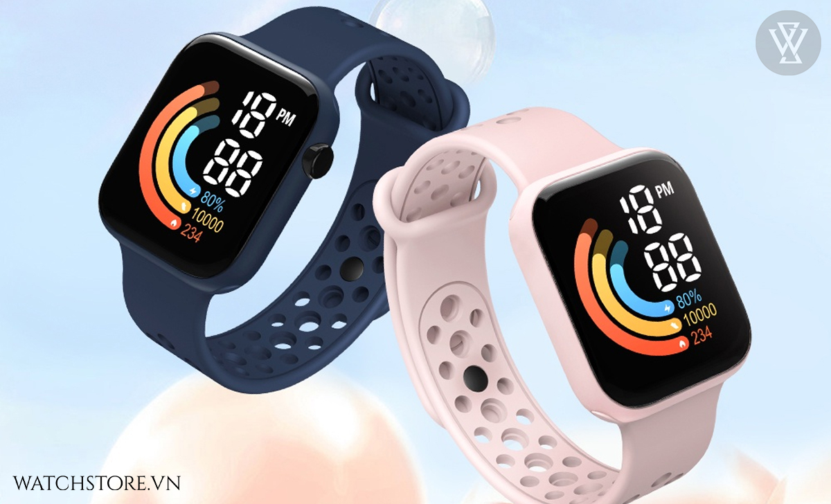 Cách chỉnh đồng hồ LED đeo tay chuẩn - nhanh - dễ - hiệu quả 2 1 nut