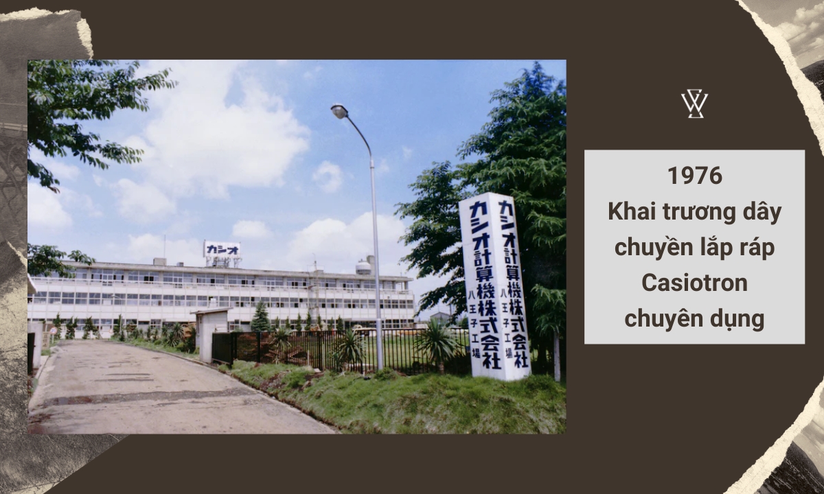 Đồng hồ Casio thập niên 1970 2 Dây chuyền hiện đại, tự động hóa giúp nâng cao chất lượng sản phẩm